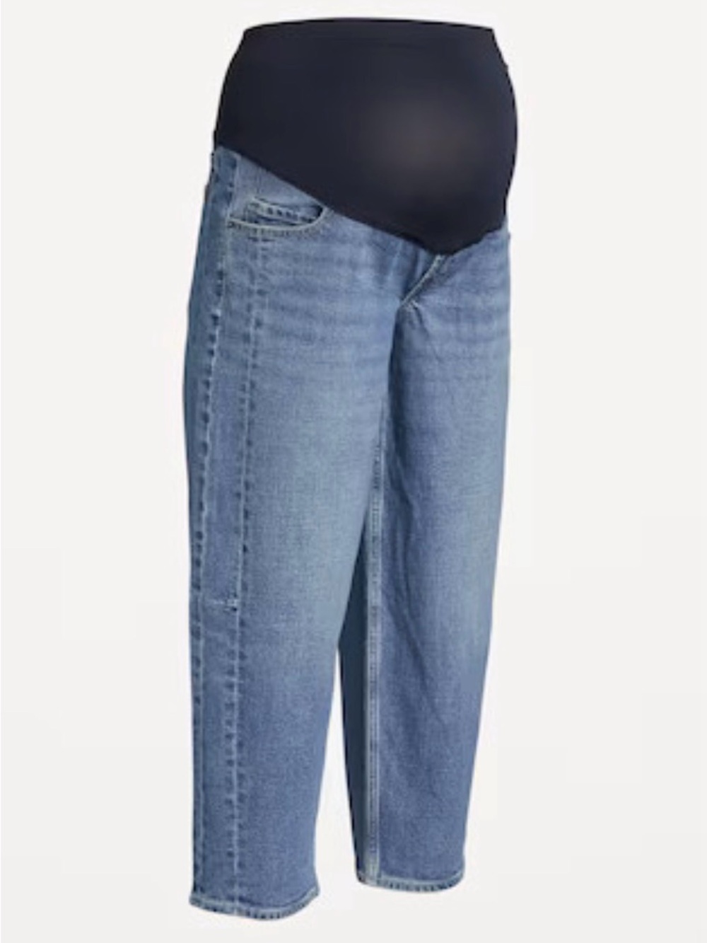 Maternity old navy barrel jeans